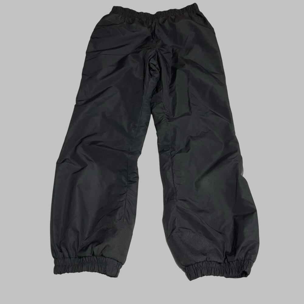 Columbia Windbreaker Baggie Pants Mens Size Medium Black Nylon Vintage Ski VTG